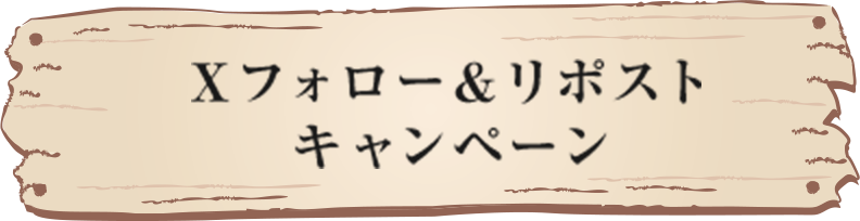 Xフォロー＆リポスト キャンペーン